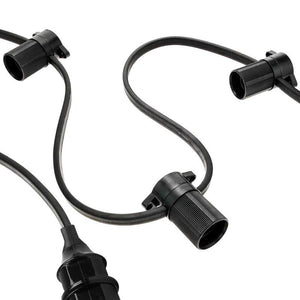 Cable Plano Negro 2x1,5mm2 para Guirnalda a medida (venta por metros) (3)