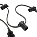 Black Flat Cable 2x1,5mm2 for Custom-made Wreath (sold by meters) 4