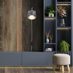 Aplique de pared industrial "Mott" - Orientable - GU10 Incluida - Barcelona Led-Decoración