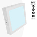 Plafón LED cuadrado de superficie 24W Alta Eficiencia 3
