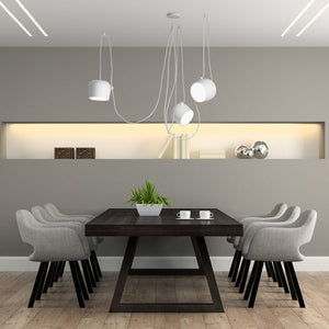 Lámpara colgante moderna triple "Blus" - E27 - Barcelona Led-Decoración