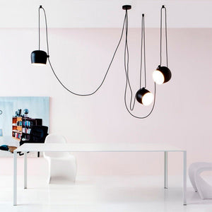 Lámpara colgante moderna triple "Blus" - E27 - Barcelona Led-Decoración