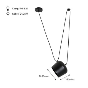 Lámpara colgante moderna "Agos" - E27 (29)