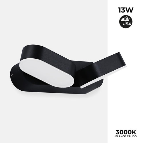 Aplique de pared LED doble para exterior orientable Endura 13W IP54
