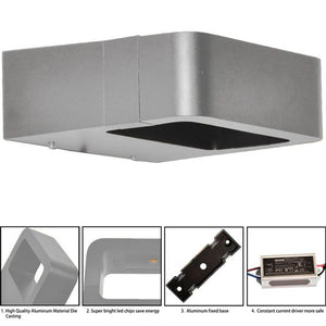 Aplique de pared exterior LED "KURRT" - 7W - IP65 (14)