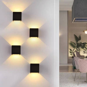 Pack de 2 Apliques de pared "KURTIN" 6W apertura de luz regulable (5)