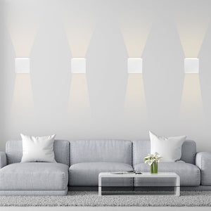 Pack de 2 Apliques de pared "KURTIN" 6W apertura de luz regulable (21)