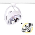 Zestaw reflektor LED 3-fazowy + żarówka LED AR111 GU10 3
