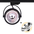 Pack Foco LED de carril monofásico + Bombilla LED AR111 GU10 5
