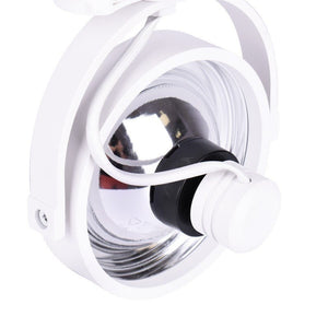 Pack Foco LED de carril monofásico + Bombilla LED AR111 GU10 - Barcelona Led-