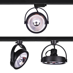 Pack Foco LED de carril monofásico + Bombilla LED AR111 GU10 (9)