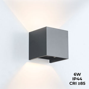 Aplique de pared "KURTIN" 6W apertura de luz regulable (35)