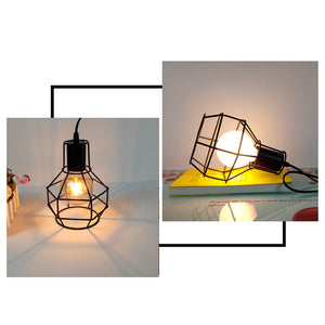 Lámpara colgante vintage tipo jaula "AZOR" - Barcelona Led-Decoración