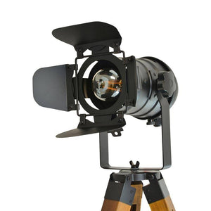 Lámpara de mesa vintage con trípode "Cinema Mini" (8)