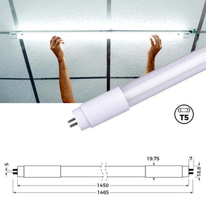 Tubo LED 150cm T5 - 18W - 127lm/W - Barcelona Led-