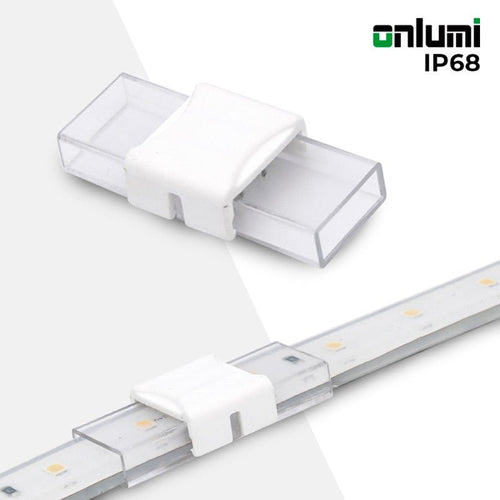 Conector impermeável Fita LED 10mm - Fita a Fita - IP68