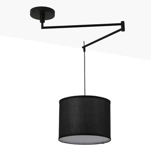 Lámpara Colgante "Neck" Articulada de Techo E27 con Brazo Giratorio (27)