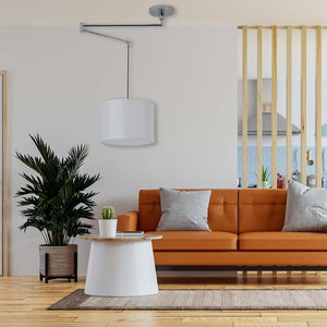 Lámpara Colgante "Neck" Articulada de Techo E27 con Brazo Giratorio - Barcelona Led-Decoración