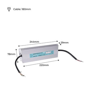 Fuente de alimentación estanca compacta 12V 200W IP67 (4)