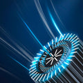 LED GOBO projector 20W outdoor rotating - Optics 20° - IP65 4
