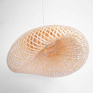 Lámpara colgante mimbre "Vimet Lite" - Barcelona Led-Decoración