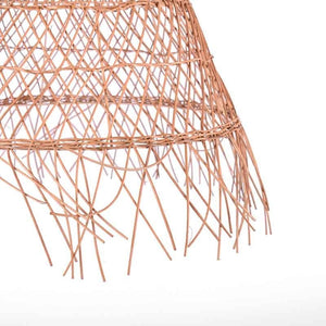 Lámpara colgante de mimbre "Willow" - Barcelona Led-Decoración