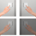 Μηχανισμός μπουτόν RF Διακόπτης dimmer ενός χρώματος για φωτισμό LED - SUNRICHER - Easy RF 3