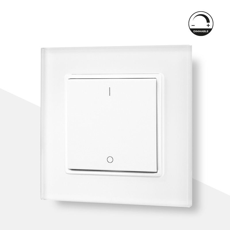 Mecanismo RF pulsador Interruptor regulador monocolor para iluminación LED - SUNRICHER - Easy RF