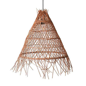 Lámpara colgante de mimbre "Willow" - Barcelona Led-Decoración