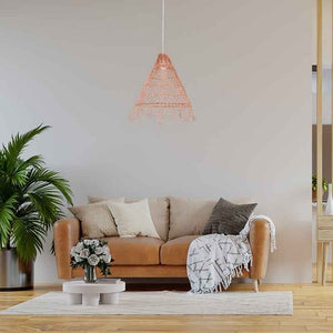 Lámpara colgante de mimbre "Willow" - Barcelona Led-Decoración