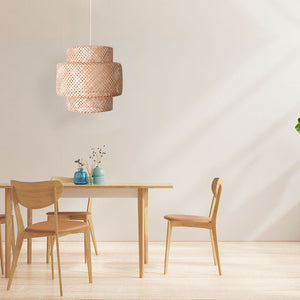 Lámpara colgante de mimbre "Onna" (16)