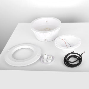 Nicho para bombilla de piscina empotrable PAR56 - IP68 (6)