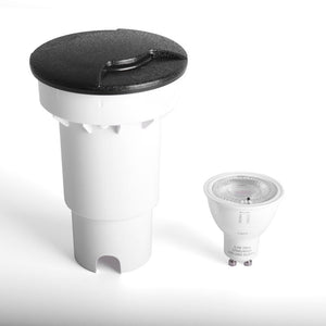 Foco empotrable en suelo LED FUMAGALLI CECI 90 2L GU10 3.5W (8)