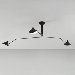 Lámpara de techo de diseño "Muller" - 3xE27 - Barcelona Led-Decoración