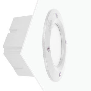Baliza empotrable LED FUMAGALLI "LETI 100 ROUND" GX53 - 3W - IP66 (10)
