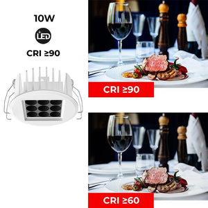 Downlight Led 10W 24º UGR18 Chip Osram - Barcelona Led-