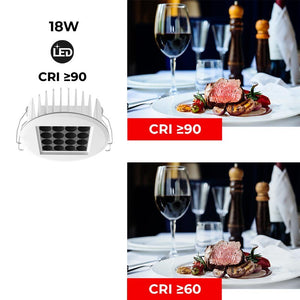 Downlight Led 18W 24º UGR18 Chip Osram - Barcelona Led-