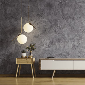 Lámpara colgante bola cristal "HERMI" - E27 - Barcelona Led-Decoración
