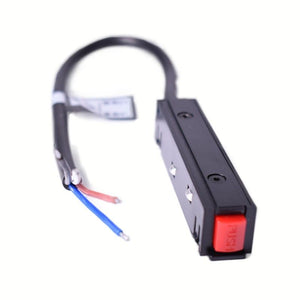 Conector de inicio con cable para carril magnético - 48V - Barcelona Led-Accesorios