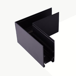 Unión en L para carriles magnéticos de superficie 20mm - Horizontal