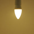 Lampadina LED a candela E14 C37 opalina - 4,5W 5