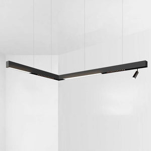 Carril magnético 48V + kit de suspensión - 2 metros - Barcelona Led-
