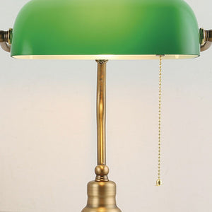Lámpara de mesa vintage "BANQUERO" - E27 (5)