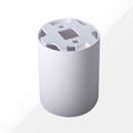 Aro tubular voor GU10 lamp - Effect van plafondinbouw 4
