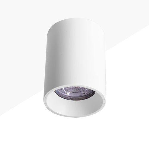 Aro tubular voor GU10 lamp - Effect van plafondinbouw