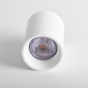 Aro tubular para bombilla GU10 – Efecto aplique de techo - Barcelona Led-
