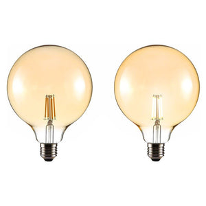 Bombilla LED Vintage Globo de Filamento E27 G125 6W (6)