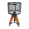 Vintage floor lamp with tripod
