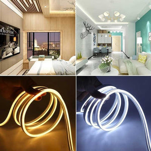 Neón LED flexible 24V DC - 6x13mm - 5 metros - Kit completo - 11W/m - IP67 - Curvatura lateral - Barcelona Led-