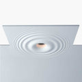 Integral plaster luminaire with wave effect - 300 x 300 mm - GU10 3